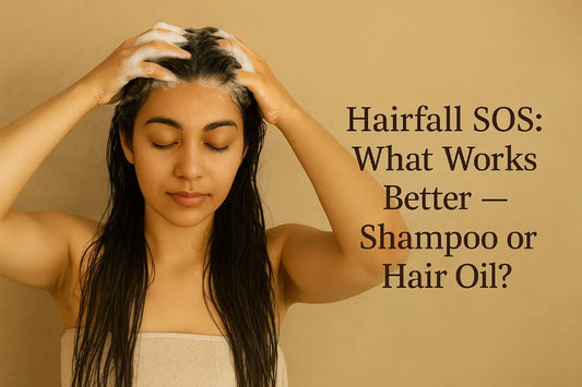 Hairfall SOS: What Works Better — Shampoo or Hair Oil?