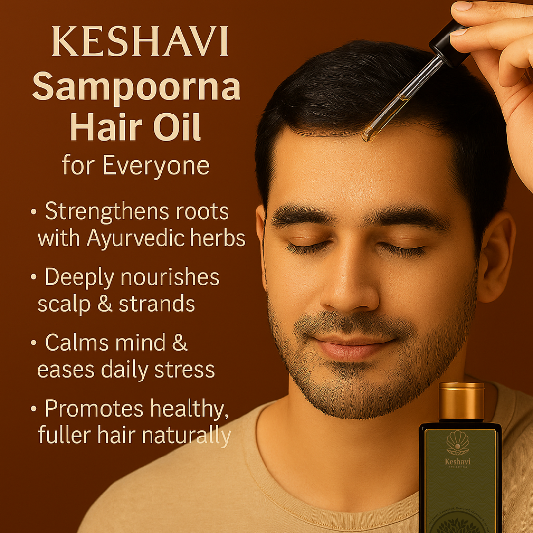 Keshavi Sampoorna — Sacred Nourishment for Scalp & Mind