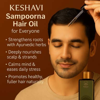 Keshavi Sampoorna — Sacred Nourishment for Scalp & Mind