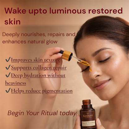 Keshavi Amrit Vandana — Sacred Age Renewal Elixir