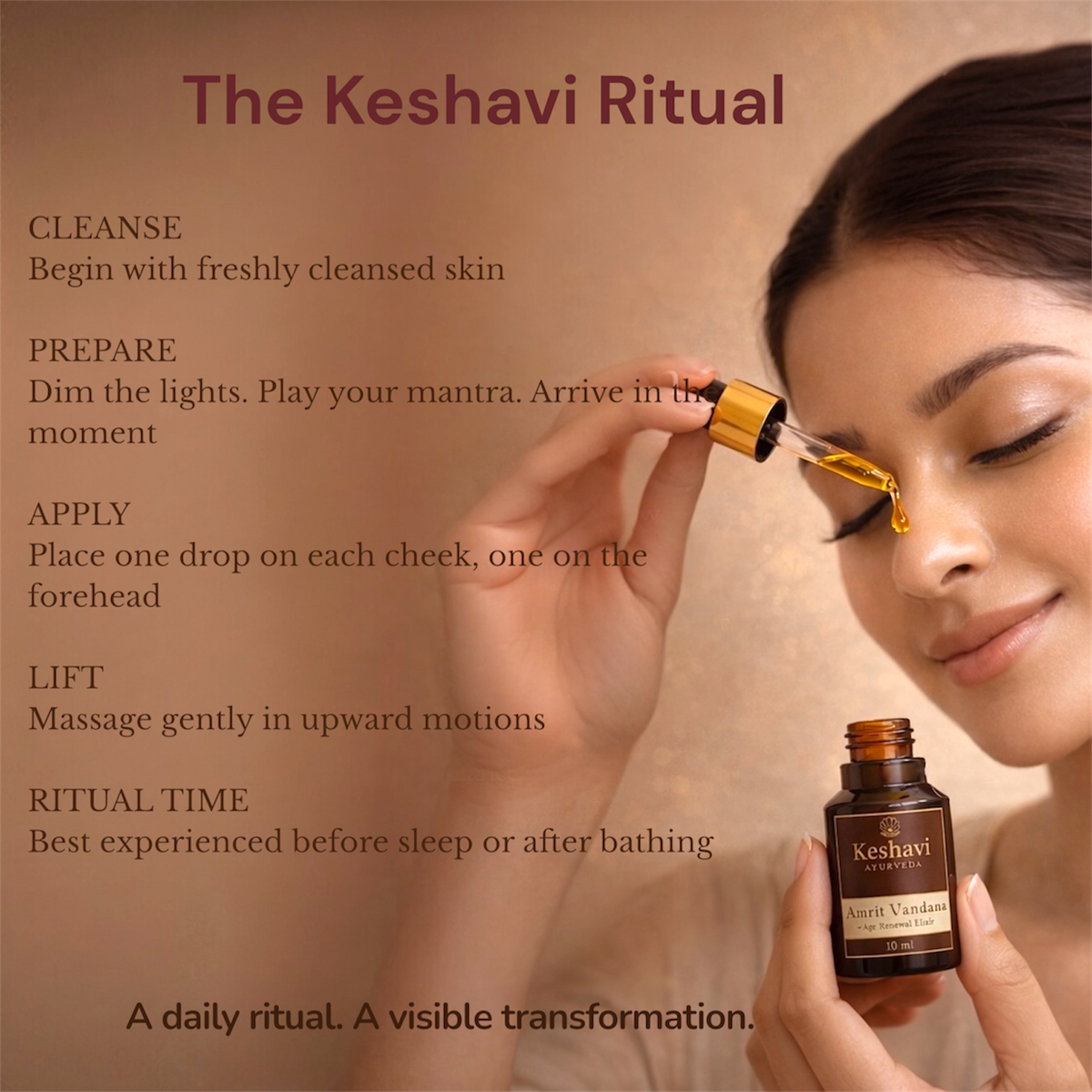Keshavi Amrit Vandana — Sacred Age Renewal Elixir
