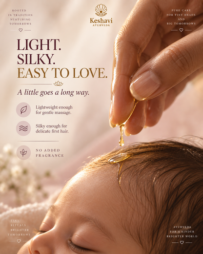 Keshavi Baal Sneha- Baby Hair Oil