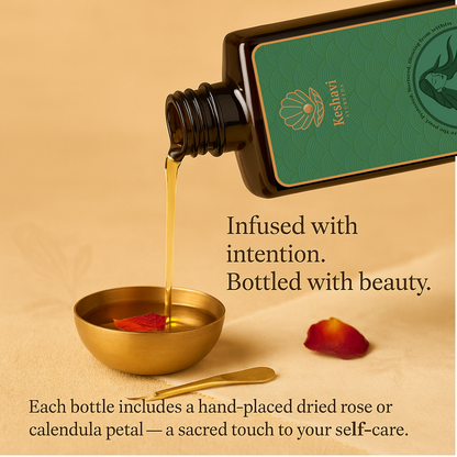 Keshavi Garbh Sneha — Ritual Body Care for Stretch Marks & Skin Renewal