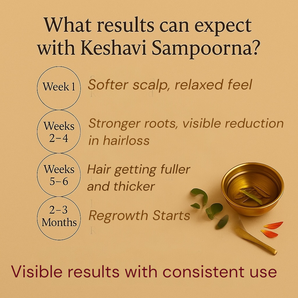 Keshavi Sampoorna — Sacred Nourishment for Scalp & Mind