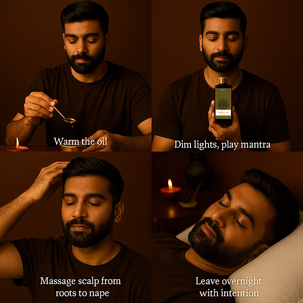 Keshavi Sampoorna — Sacred Nourishment for Scalp & Mind