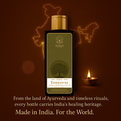 Keshavi Sampoorna — Sacred Nourishment for Scalp & Mind