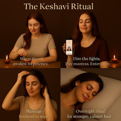 Keshavi Maatr – Sacred Hair Care for Postpartum Mothers