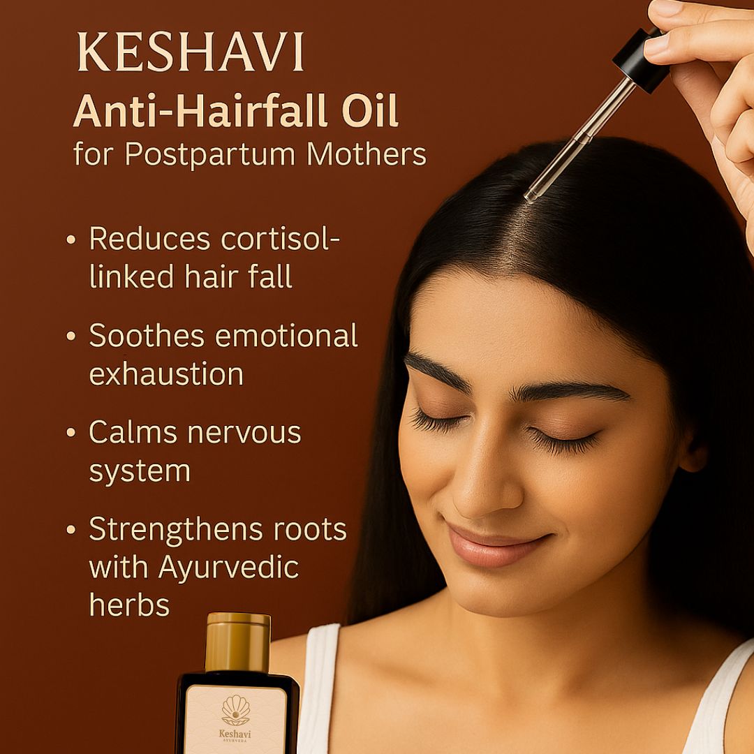Keshavi Maatr – Sacred Hair Care for Postpartum Mothers