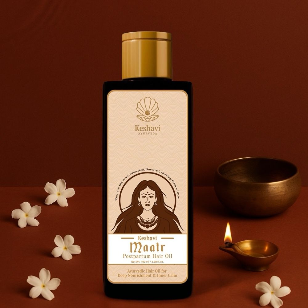 Keshavi Maatr – Sacred Hair Care for Postpartum Mothers