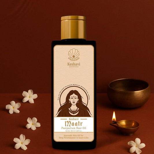 Keshavi Maatr – Sacred Hair Care for Postpartum Mothers